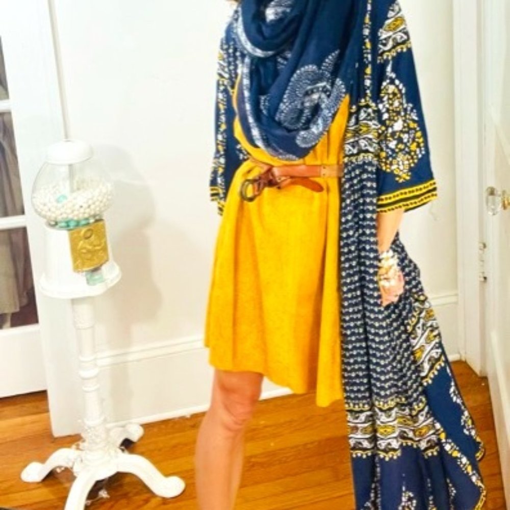 Whimsical  Button Up Maxi Dress and Curated Trunk